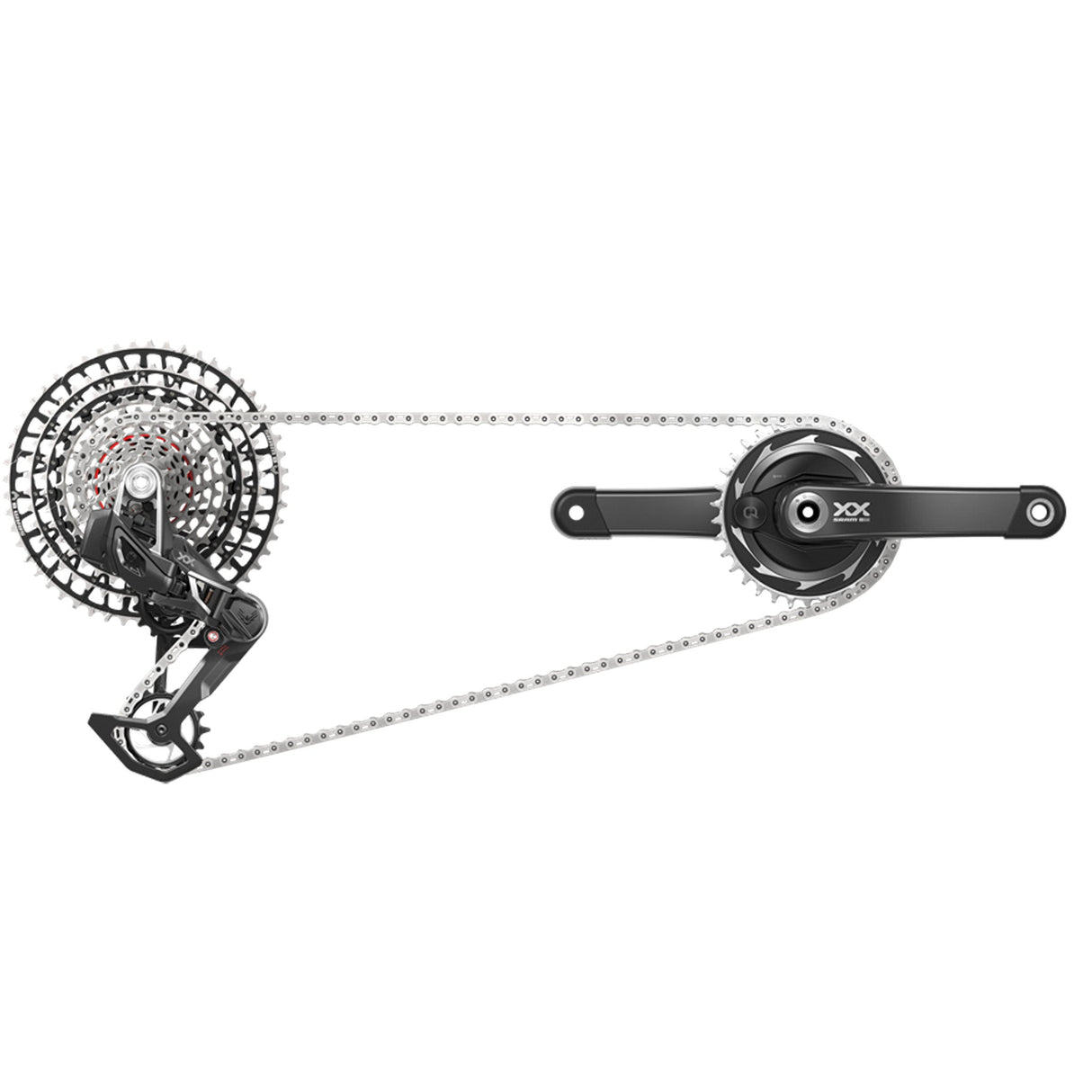 SRAM XX SL T - Type Eagle Groupset w/ Power Meter - 170mm - D2 - The Lost Co. - SRAM - 00.7918.411.004 - 710845928758 -
