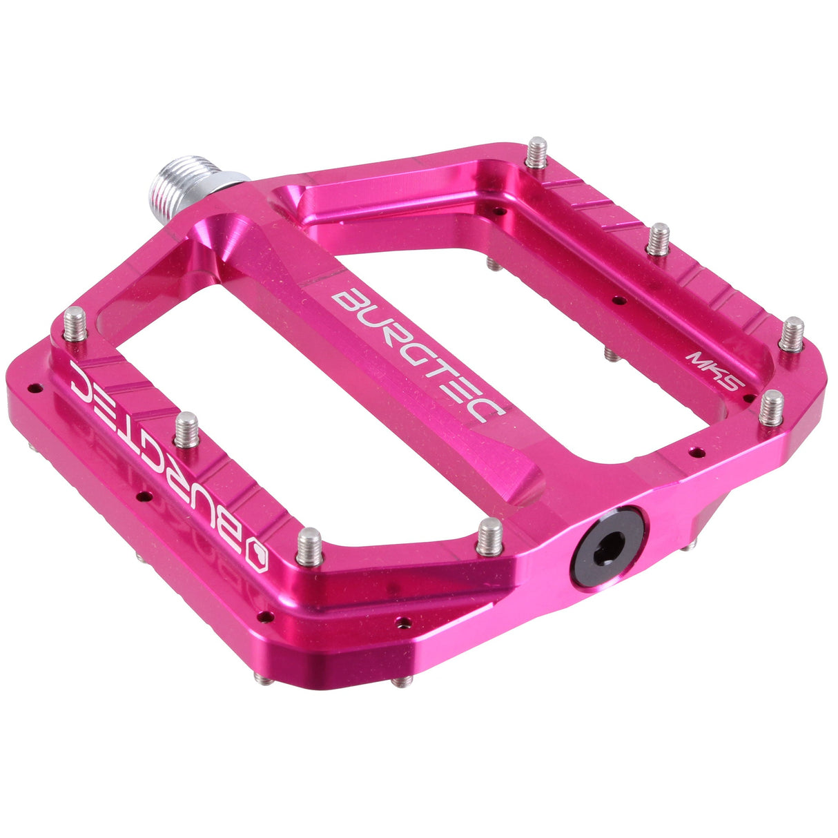 Burgtec Penthouse MK5 Pedals CrMo - Toxic Pink - The Lost Co. - Burgtec - B-BG1009 - 712885687411 - -