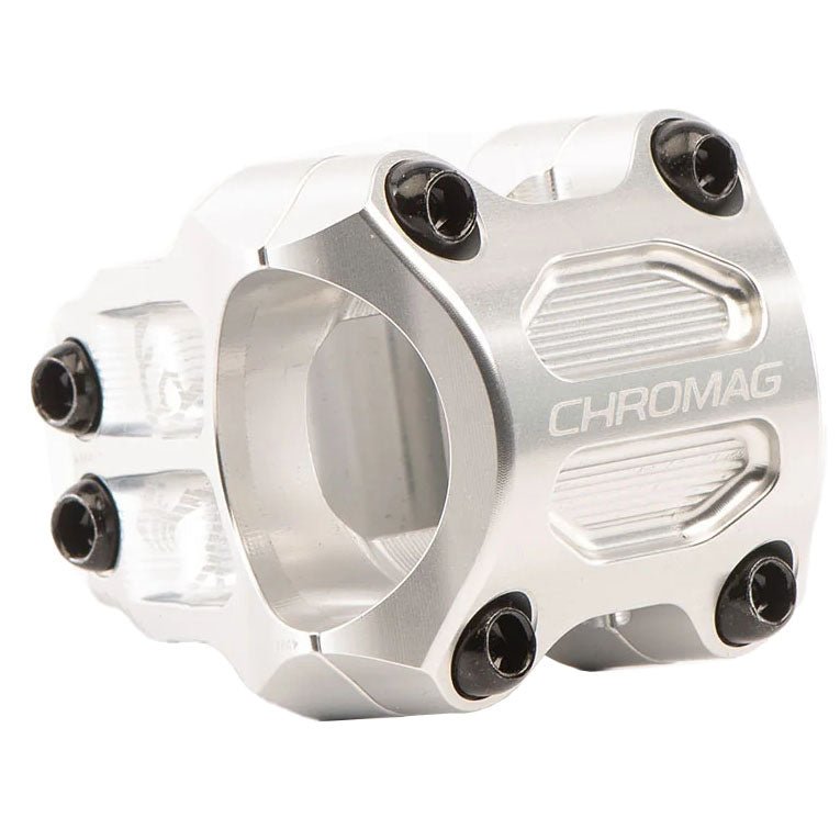 Chromag Riza Stem - 45mm 31.8mm Clamp +/-0 Silver - The Lost Co. - Chromag - B-HR1114 - 826974040350 - -