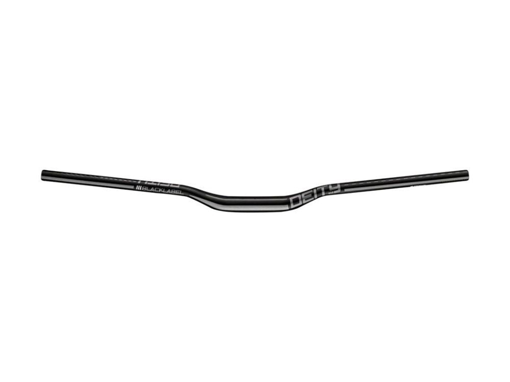 DEITY BLKlabel 800 Handlebar 25mm Rise 800mm Width 31.8 Clamp BLK w/ Stealth - The Lost Co. - Deity - HB6421 - 817180020977 - -