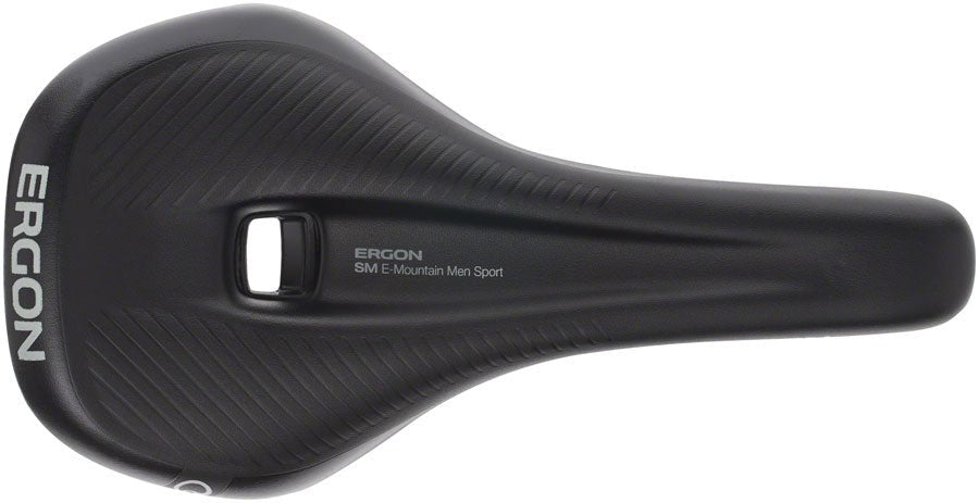Ergon SM E Mountain Sport Men's Saddle - Chromoly Rails - Stealth Black - Medium/Large - The Lost Co. - Ergon - SA0759 - 4260477067821 - -