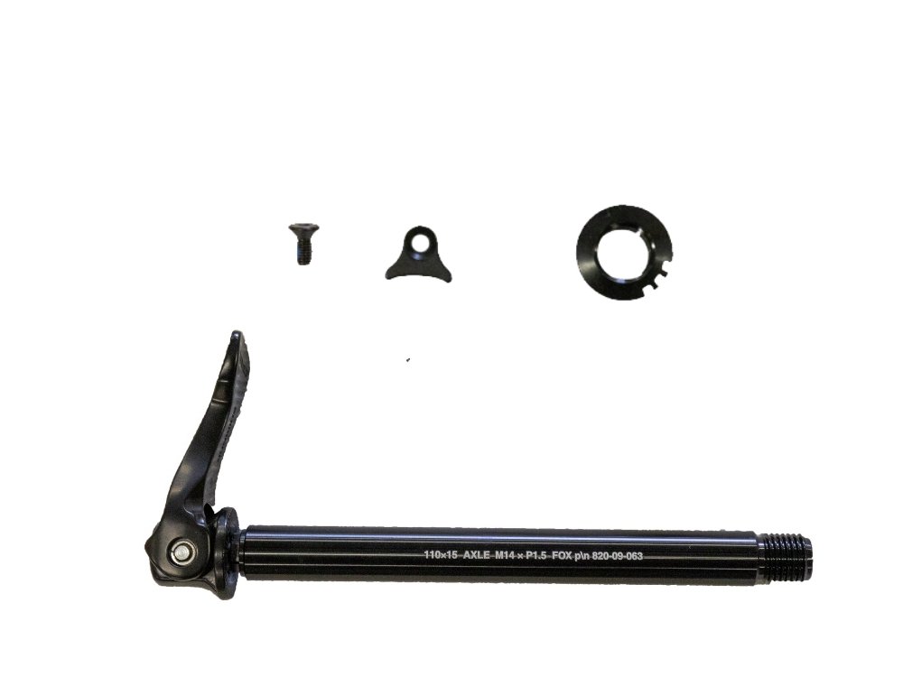 Fox QR Thru-Axle Assembly 15mmx110mm Boost Black - Kit - The Lost Co. - Fox Racing Shox - 820-09-074-KIT - 821973397221 - Default Title -