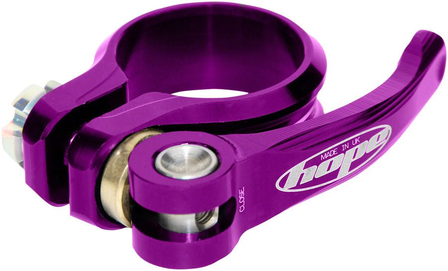 Hope Seat Seatpost Clamp - 31.8mm Purple QR - The Lost Co. - Hope - ST1662 - 5055168070728 - -