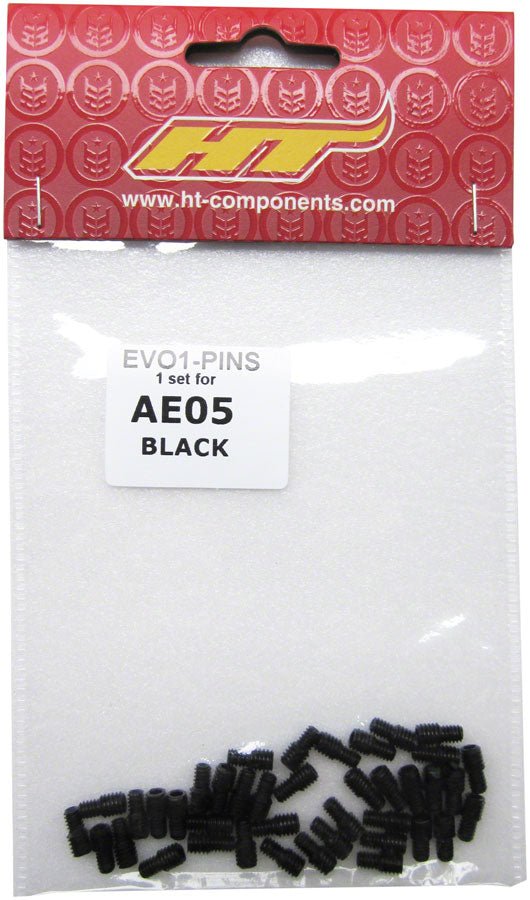 HT Components AE05(EV01) Pedal Pin Kit - Black - The Lost Co. - HT Components - PD1512 - 4711126202167 - -