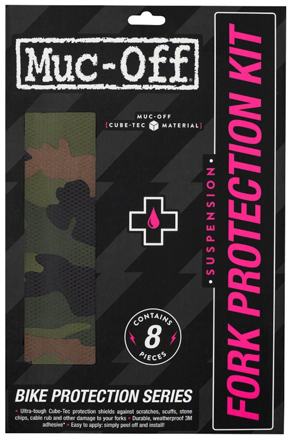 Muc-Off Fork Protection Kit - 8-Piece Kit - Camo - The Lost Co. - Muc-Off - H520070-02 - 5037835208320 - -