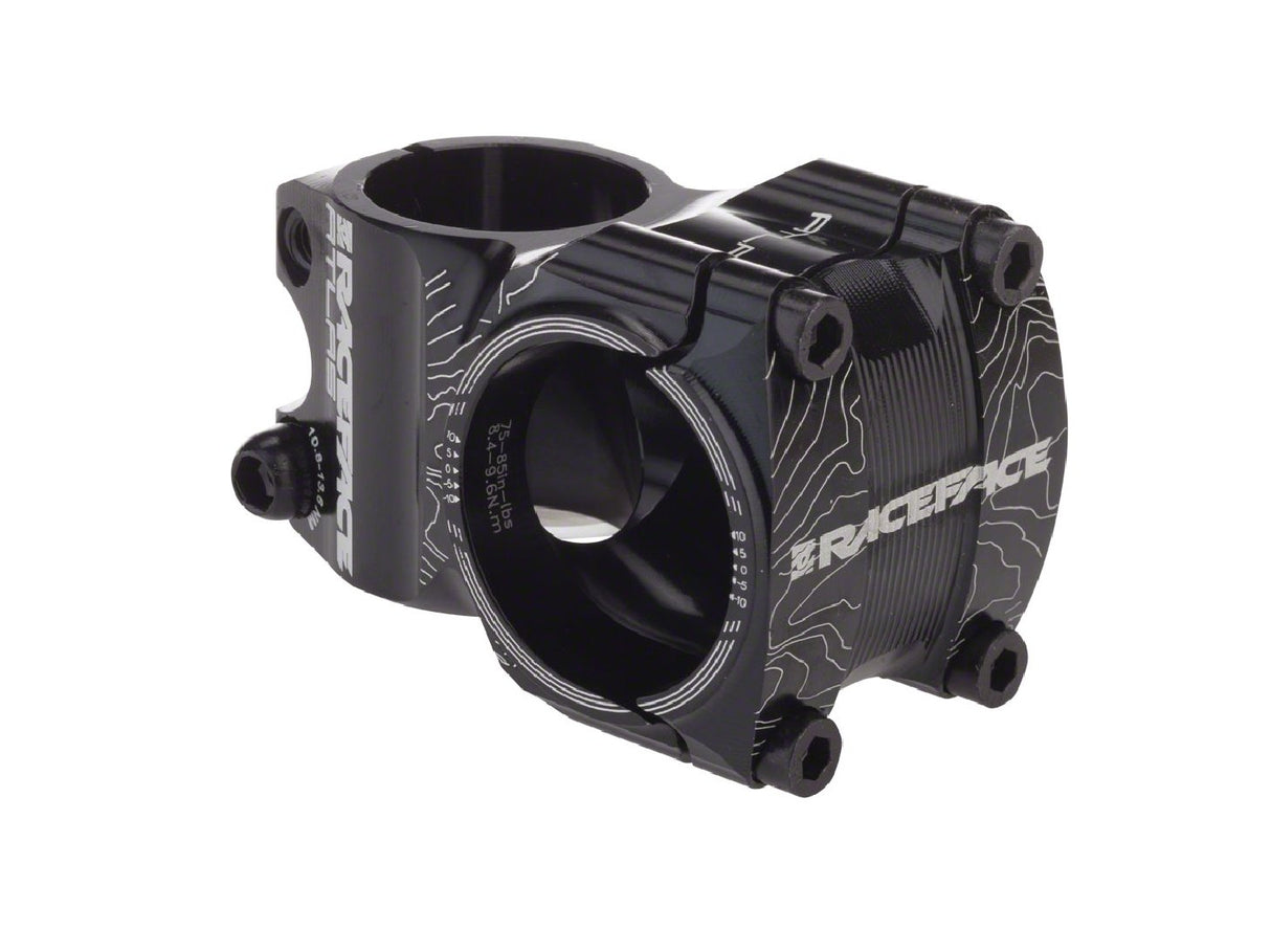 RaceFace Atlas Stem 35mm Clamp - The Lost Co. - RaceFace - 895428009458 - ST13A3535X0BLK - 35mm -