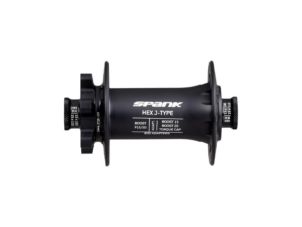Spank Hex J-Type Front Hub - The Lost Co. - Spank - C04HJ122200ASPK - 4710155967023 - Black -
