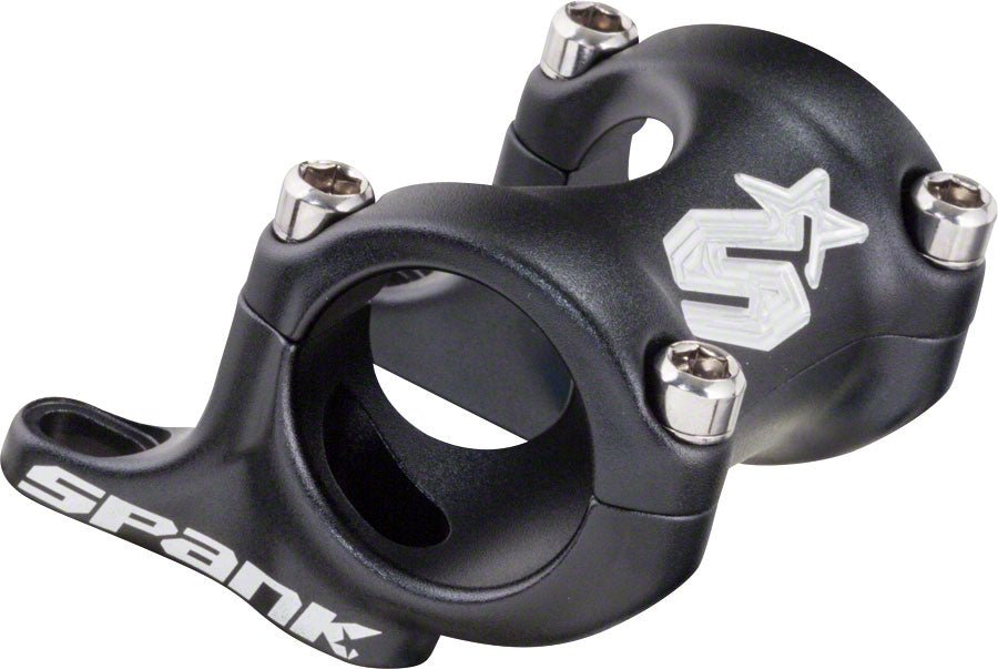 Spank Spike Stem - 25mm Length - 31.8mm Clamp - Matte Black - The Lost Co. - Spank - SM3416 - 4717760768045 - -