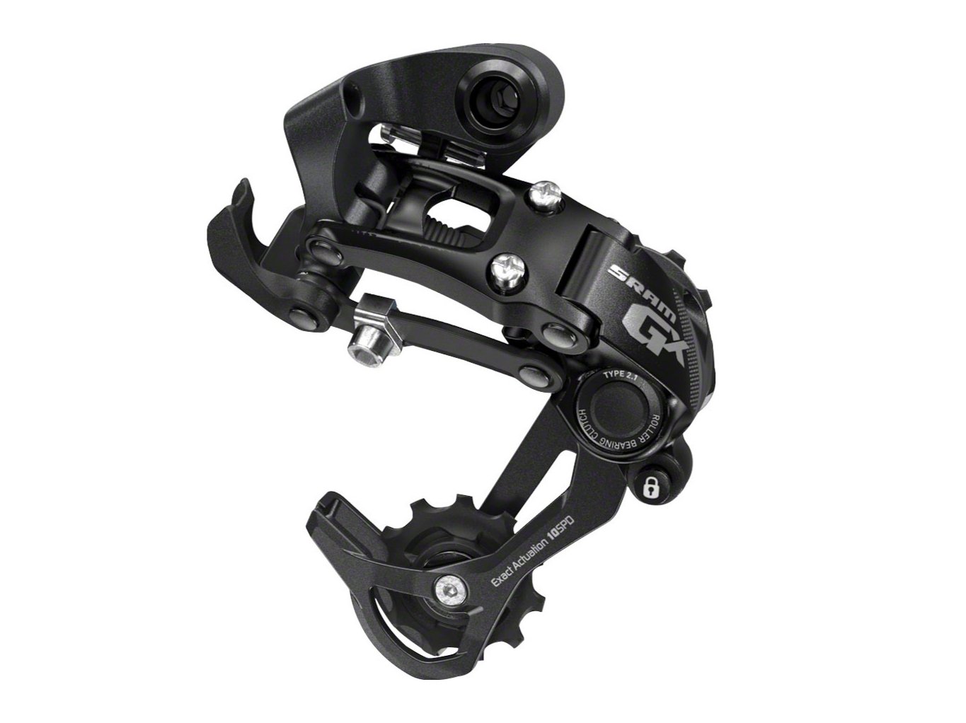 SRAM GX Rear Derailleur - 10 Speed - The Lost Co. - SRAM - 00.7518.080.002 - 710845771811 - Short -
