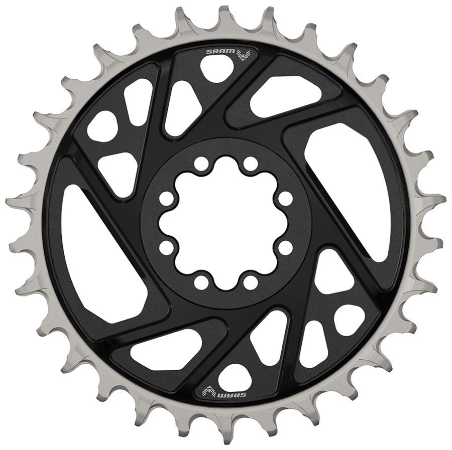 SRAM XX Eagle T-Type Direct Mount Chainring - 30t, 12-Speed, 8-Bolt Direct Mount, 3mm Offset, Aluminum, Black, D1 - The Lost Co. - SRAM - 11.6218.054.006 - 710845888175 - -