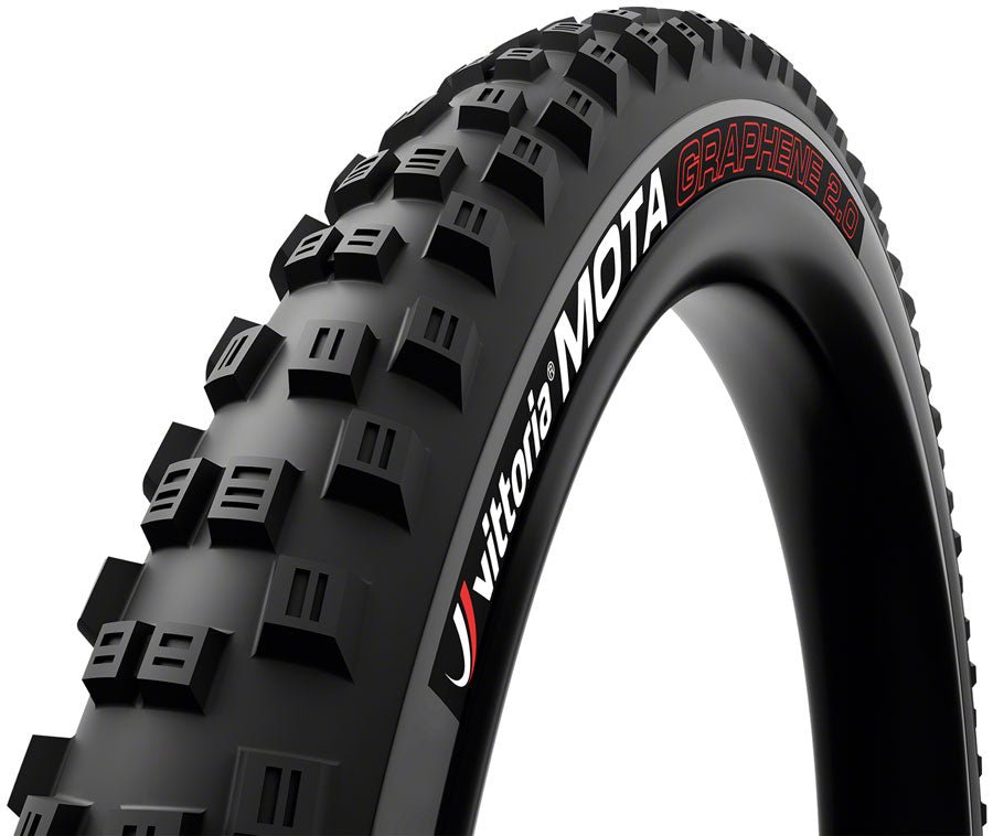 Vittoria Mota Tire - 29 x 2.6 Tubeless 2PLY Folding BLK/Anthracite Enduro 4C G2.0 - The Lost Co. - Vittoria - TR4077 - 8022530028455 - -