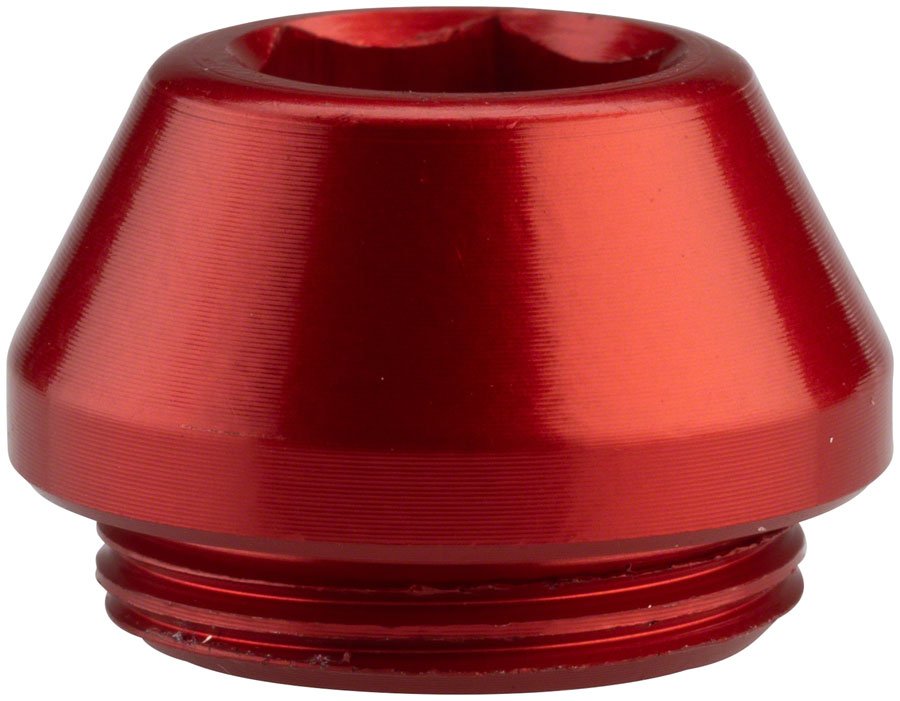 Wolf Tooth 12mm Rear Thru Axle Axle Cap Red - The Lost Co. - Wolf Tooth - FK8328 - 812719029513 - -