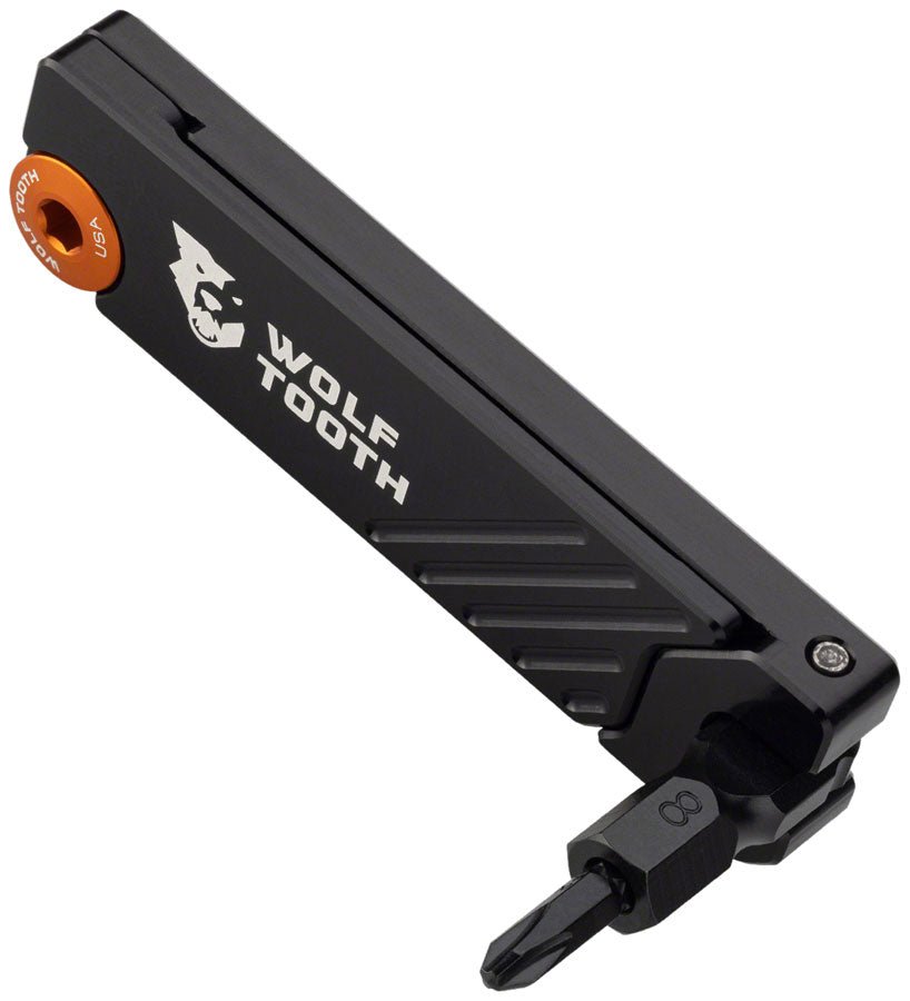 Wolf Tooth 6-Bit Hex Wrench Multi-Tool with Keyring - Orange - The Lost Co. - Wolf Tooth - TL0137 - 810006805819 - -