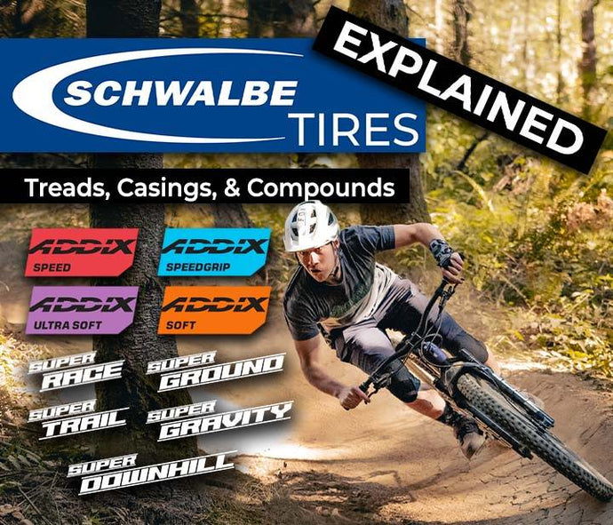 Schwalbe MTB Tires Explained | Sidewall Casings, Addix Rubber Compounds and Tread Patterns