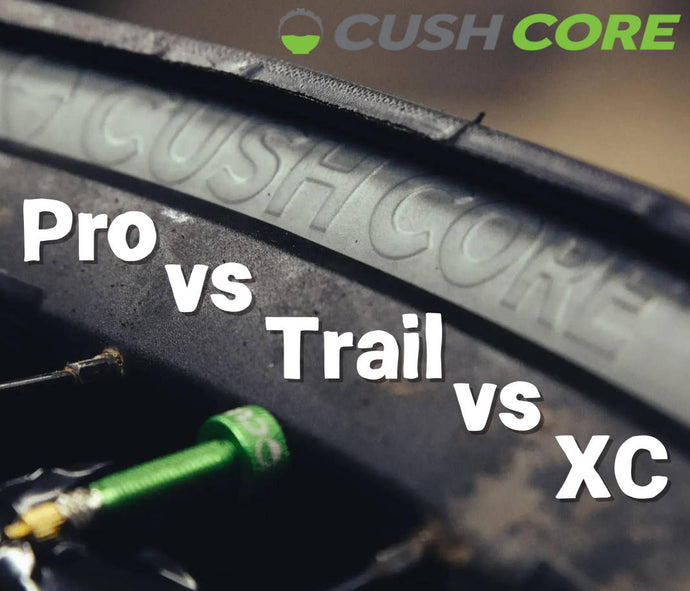 CushCore Comparison | Pro vs Trail vs XC