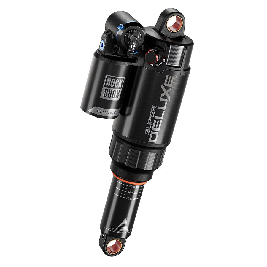 RockShox Super Deluxe Ultimate D1 Rear shock 230x60 Shaft Eyelet: Standard Body Eyelet: Standard Token Loc 3Reb55/Comp34Lockout45 Santa Cruz Bronson 4 / Roubion 4 2022-2024
