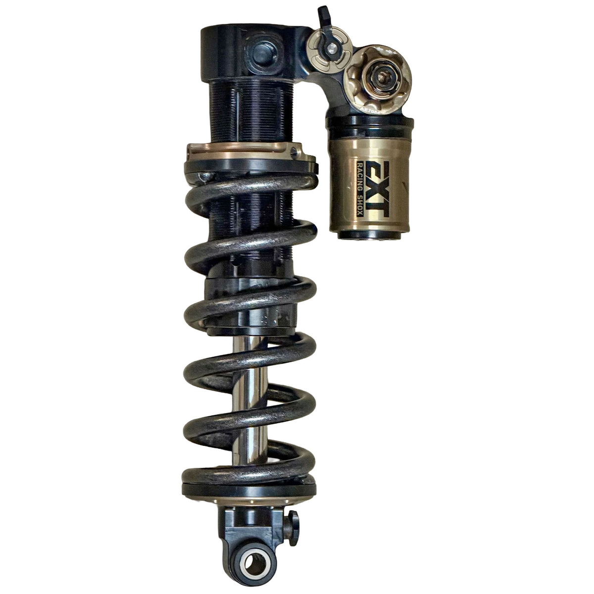 EXT Vecta Coil Frame Shock Trunnion 185x55mm Black/Gold