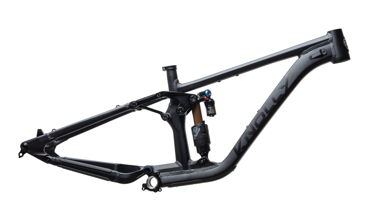 2025 Knolly Chilcotin 155 Frameset w/ Fox Float X2 - The Lost Co. - Knolly - 210000008633 - Anodized Black - Small