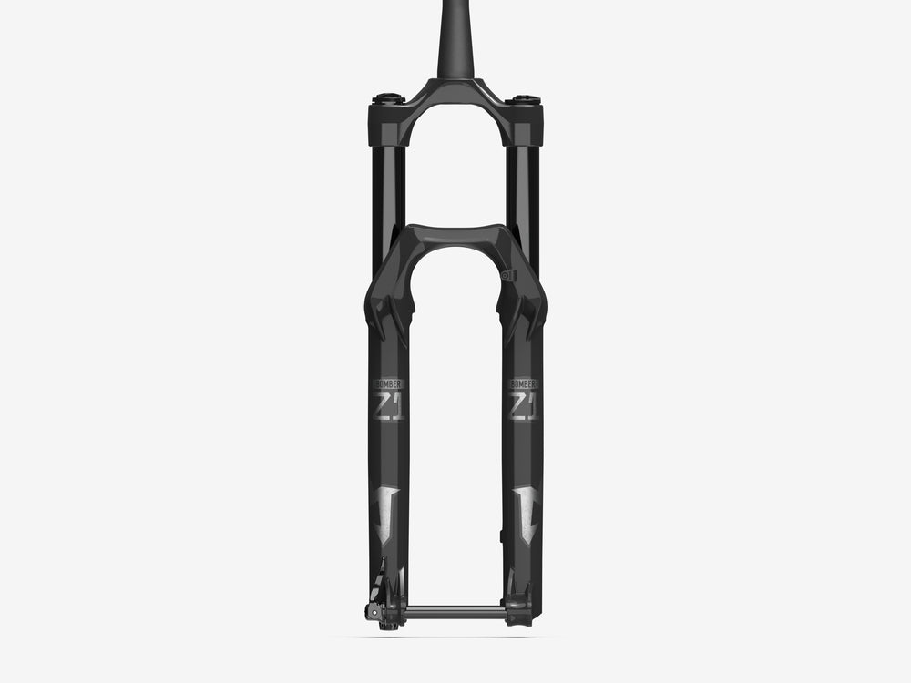2025 Marzocchi Bomber Z1 Fork - 27.5" - Shiny Black - The Lost Co. - Marzocchi - 912-01-269 - 821973491684 - 100 mm -