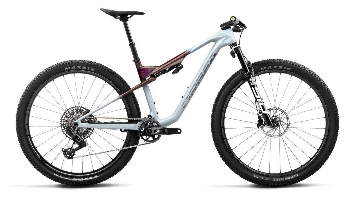 2027 Orbea Oiz M10 AXS - The Lost Co. - Orbea - U22503PQ - 8434446285479 - Frozen Concrete - Sunset Carbon View (Matt) - S