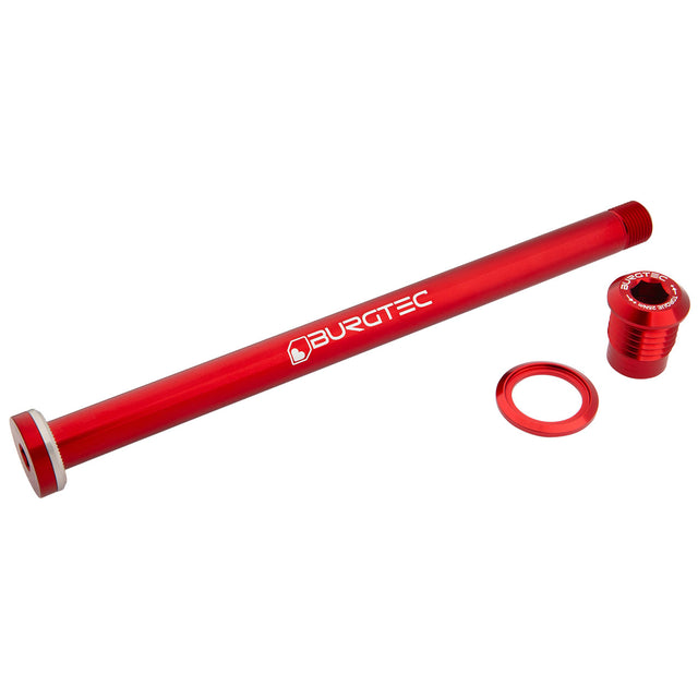 Burgtec Giant 183.5mm Rear Axle - Race Red