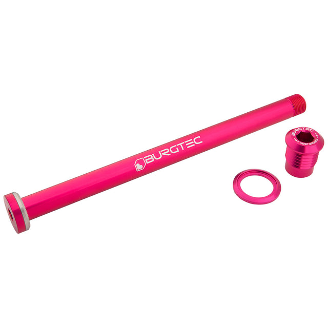 Burgtec Giant 183.5mm Rear Axle - Toxic Barbie Pink