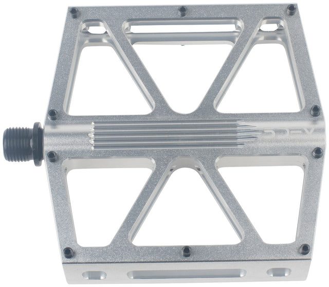 5DEV Flatline Pedals - Platform Aluminum 9/16" Raw