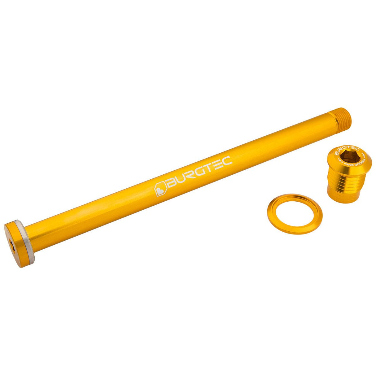 Burgtec Giant 169.5mm Rear Axle - Burgtec Bullion Gold - The Lost Co. - Burgtec - 14658 - 724901938100 - 