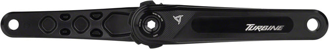 RaceFace Turbine Crankset - 165mm Direct Mount 143mm Spindle CINCH Interface 7050 Aluminum BLK