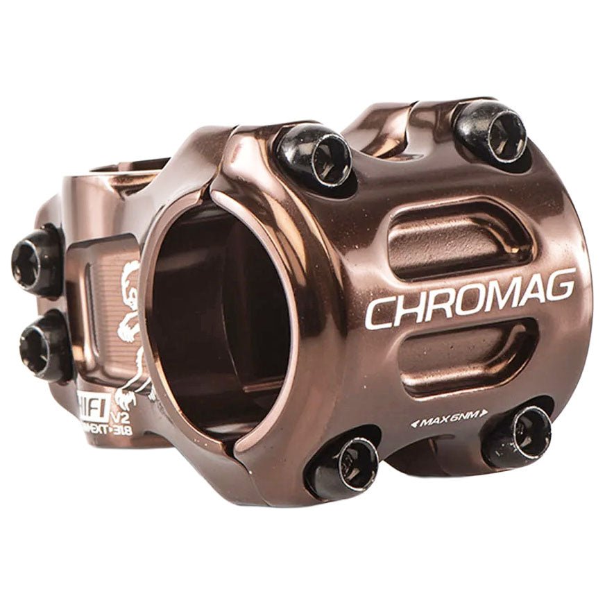 Chromag HiFi Stem - 31.8mm Clamp - 50mm Length - Bronze - The Lost Co. - Chromag - 100-012-010 - 826974064080 - 