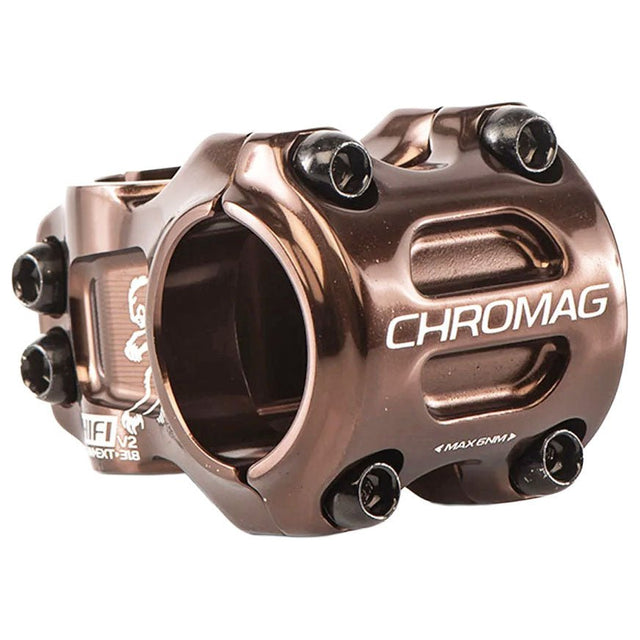 Chromag HiFi V2 Stem - 31.8 Clamp - 40mm Length - Bronze - The Lost Co. - Chromag - 100-013-010 - 826974064097 - 