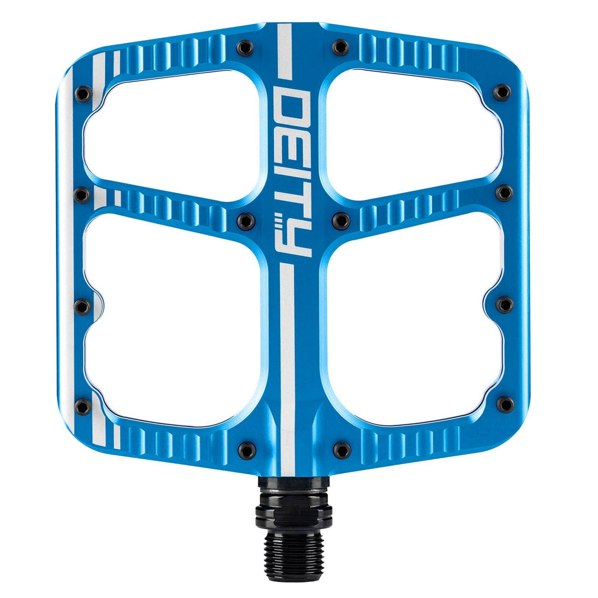 Deity Flat Trak Pedals - Blue - The Lost Co. - Deity - 26 - FLT TRK - BL - 817180026160 - 