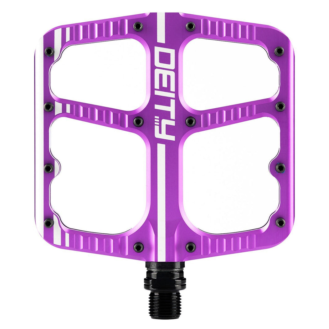 Deity Flat Trak Pedals - Purple - The Lost Co. - Deity - 26 - FLT TRK - PU - 817180026153 - 