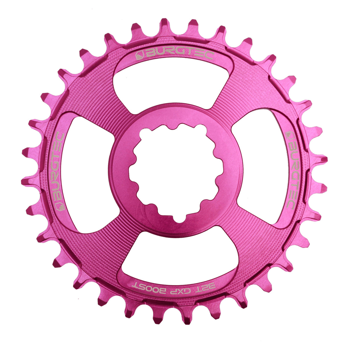 Burgtec GXP Boost 3mm Thick Thin Chainring 30 PurpleRain 