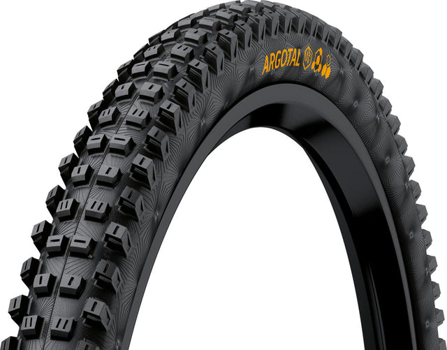 Continental Argotal Tire - 27.5 x 2.40 Tubeless Folding BLK SuperSoft Enduro Casing E25