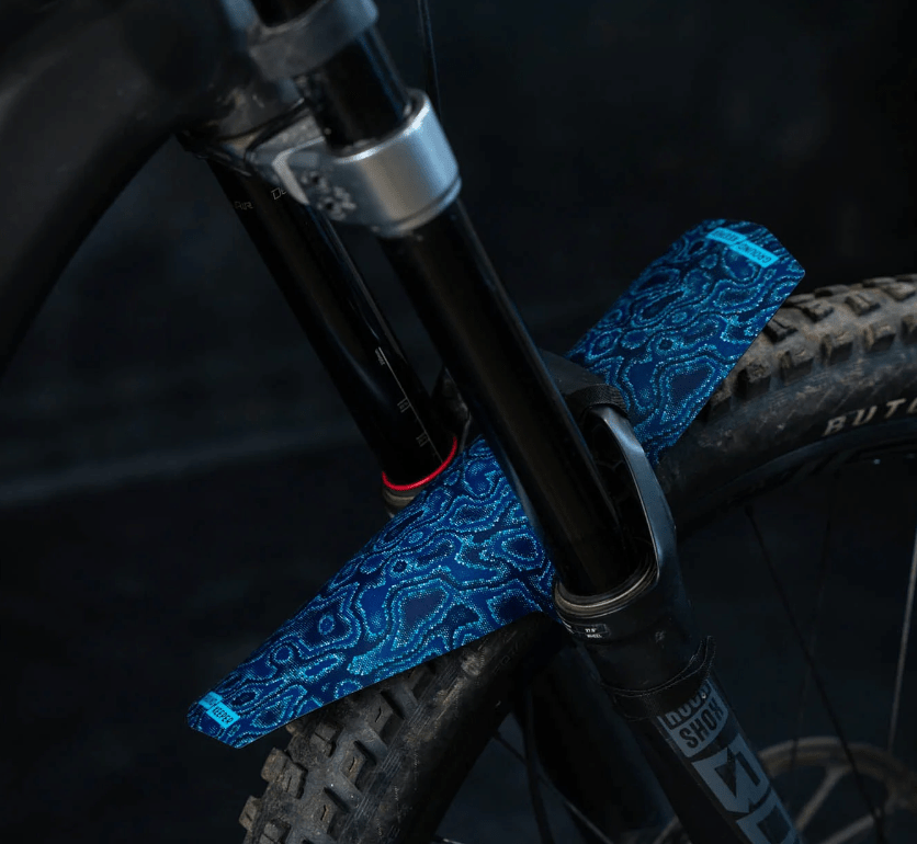 Ground Keeper Snake Charmer Long Fender -  Blue - Matte - The Lost Co. - Ground Keeper Fenders - SQ9811418 - 760762185680 - 