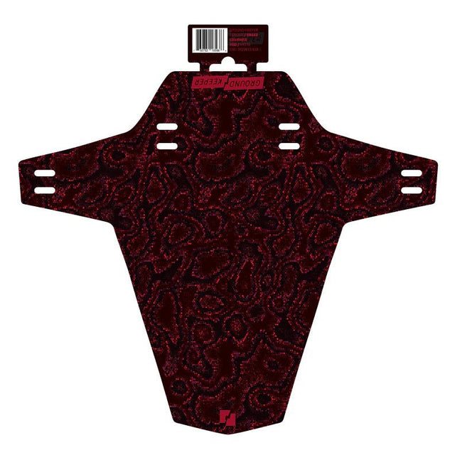 Ground Keeper Snake Charmer Mini Fender - Red - Matte - The Lost Co. - Ground Keeper Fenders - SQ9811435 - 760762186014 - 