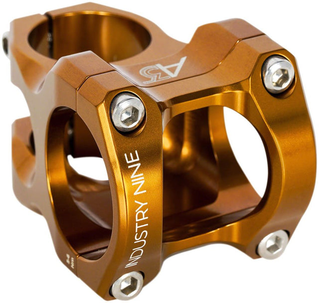 Industry Nine A318 Stem - 30mm Length - 31.8mm Clamp - Bronze - The Lost Co. - Industry Nine - SA318ZZ30 - 197769534898 - 