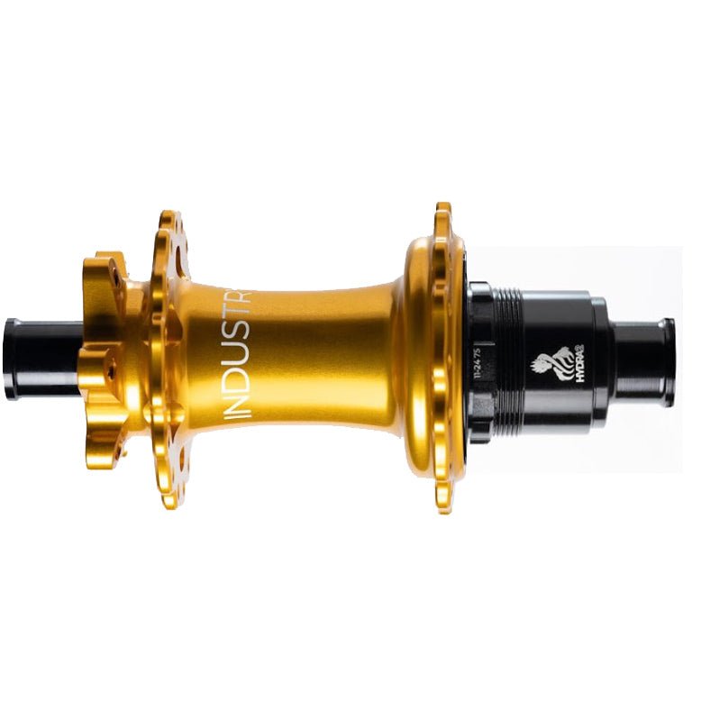 Industry Nine Hydra2 Rear Hub - 12x148mm - XD - 32h - Gold - The Lost Co. - Industry Nine - H3MGXAXE2 - 0197769630668 - 