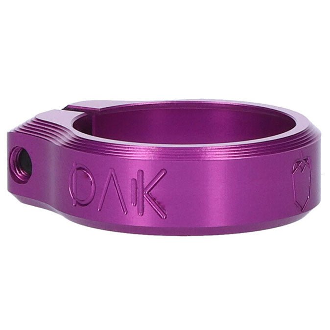 OAK Components Orbit Seatpost Clamp - 34.9mm Inner Diameter - Purple - The Lost Co. - OAK Components - 09 - 000 - A01 - E06 - 4262418010972 - 