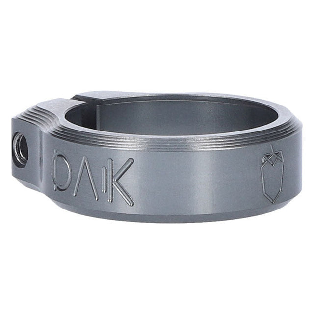 OAK Components Orbit Seatpost Clamp - 36.4mm Inner Diameter - Lunar Gray - The Lost Co. - OAK Components - 10 - 000 - A01 - E11 - 4262418010224 - 