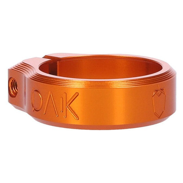 OAK Components Orbit Seatpost Clamp - 36.4mm Inner Diameter - Orange - The Lost Co. - OAK Components - 10 - 000 - A01 - E04 - 4262418010897 - 