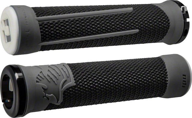 ODI AG2 Grips - Black/Graphite Lock-On - The Lost Co. - ODI - D35A2BH-B - 711484190858 - 