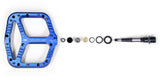 OneUp Components Wave Pedals - The Lost Co. - OneUp Components - 1C1010BLK - 0628219407399 - Black - 