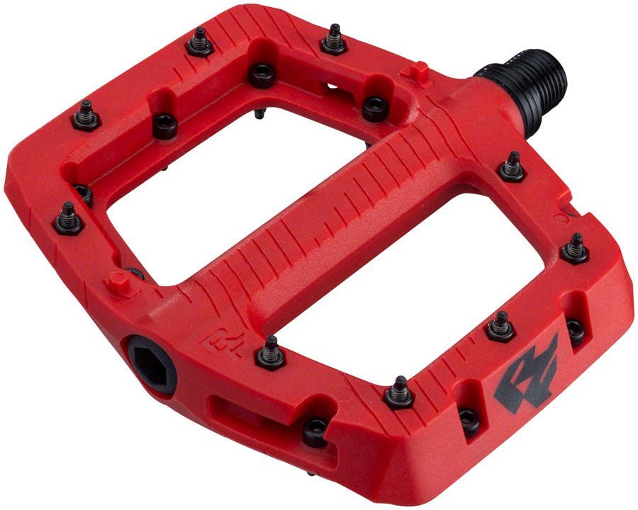 RaceFace Chester Pedals - Small - Red - The Lost Co. - Race Face - PD24COMPSRED - 821973469386 - 
