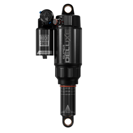 RockShox Super Deluxe Ultimate - RC2T - HBO - 230x57.5 - Santa Cruz Bronson 5 (2025+) - D1 - The Lost Co. - RockShox - 00.4118.551.031 - 710845931017 - 