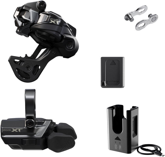 Shimano Deore XT M8250 Di2 Wireless Upgrade Kit - GS Rear Derailleur, R Shifter - The Lost Co. - Shimano - IGPM8250UPG07 - 192790928210 - 