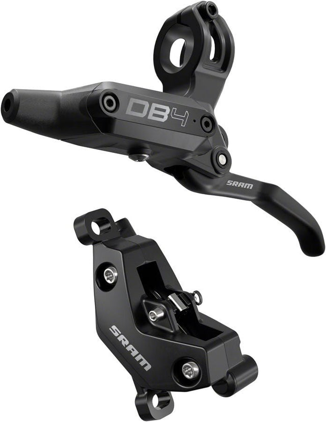 SRAM DB4 Disc Brake Lever - Left Front Rear 2000mm Hose Post Mount 4 - Piston Aluminum Lever Diffusion BLK A1 - The Lost Co. - SRAM - 00.5018.242.000 - 710845917370 - 