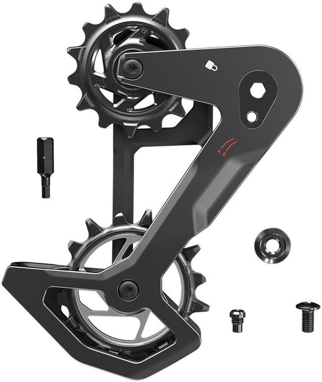 SRAM Eagle T-Type Carbon Rear Derailleur Cage Kit - The Lost Co. - SRAM - 11.7518.104.023 - 710845910227 - 