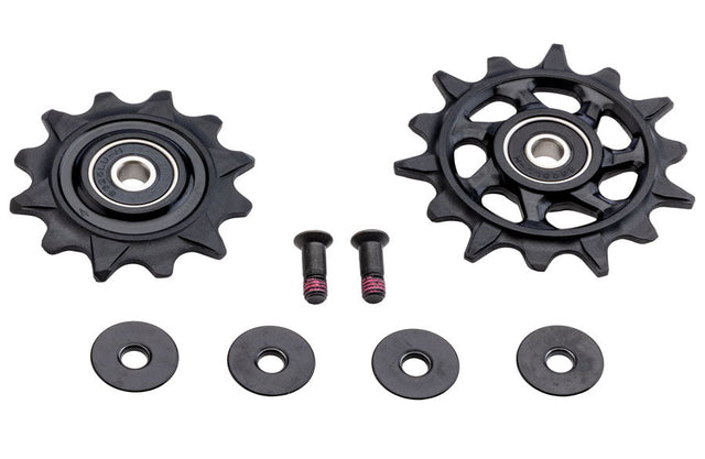 SRAM XX DH Rear Derailleur Pulley Kit - 12t Upper 14t Lower - The Lost Co. - SRAM - 11.7518.104.030 - 710845929212 - 